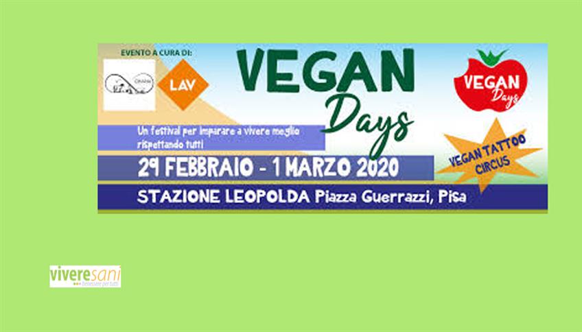 VEGAN DAYS FESTIVAL 2020 VEGAN DAYS FESTIVAL 2020